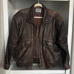Men's Brown Leather Jacket